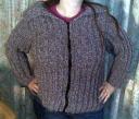 Tricia’s Canada jumper - front view