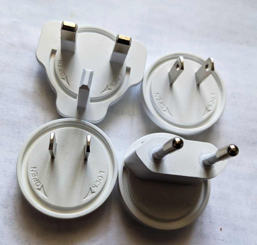 Variety of power connectors